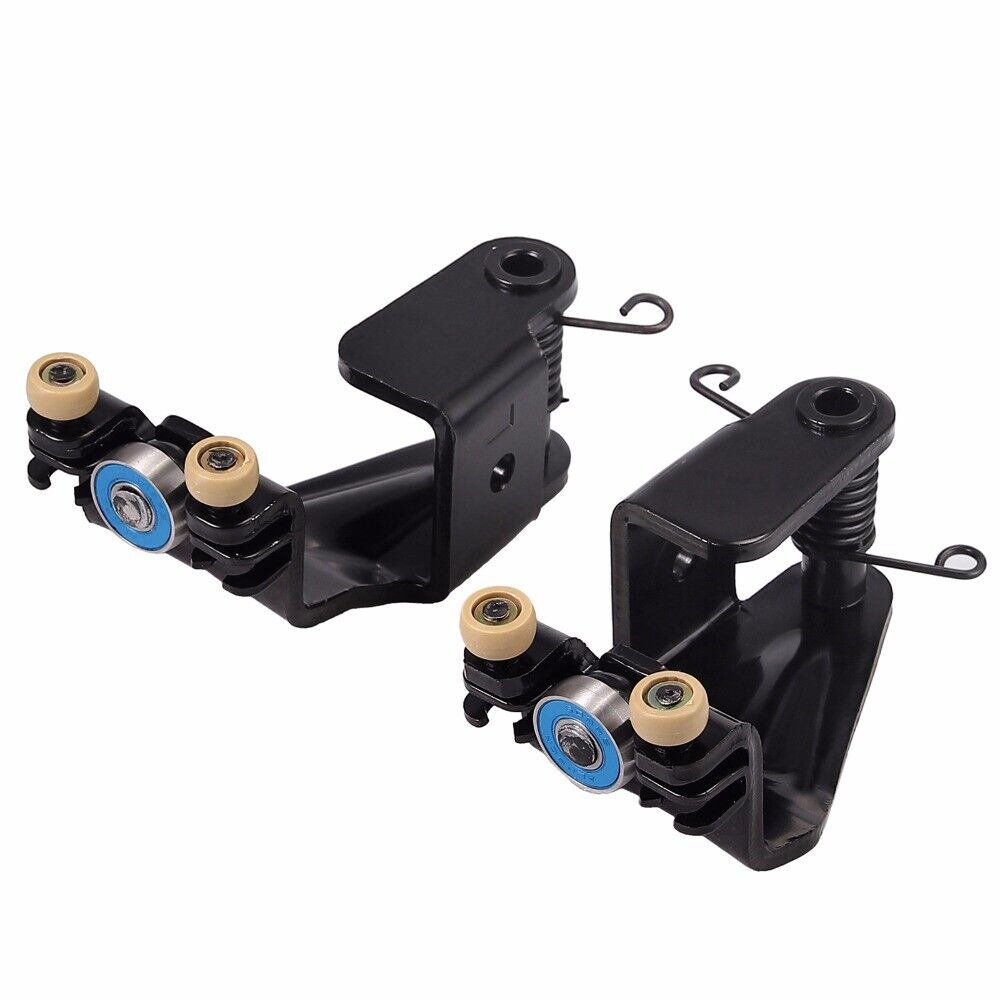 Pair Left & Right Center Mount Sliding Door Rollers For 2005-2010 Honda Odyssey