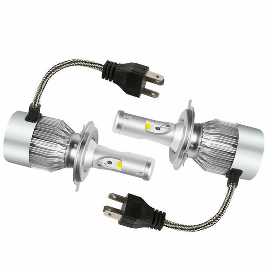 Pair H4/9003/HB2 Replace LED High or Low Beam