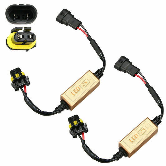 9005/9006/9012 LED Headlight Decoder Canbus Anti Flicker Resistor Canceller